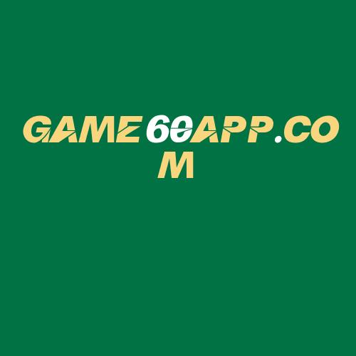 Logo da GAME60APP